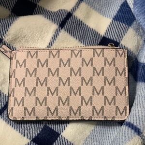 Monogram pink wallet